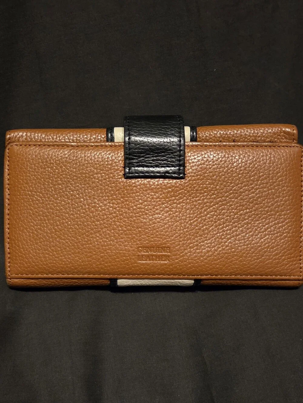 Giani Bernini Colorblock Trifold Leather Wallet